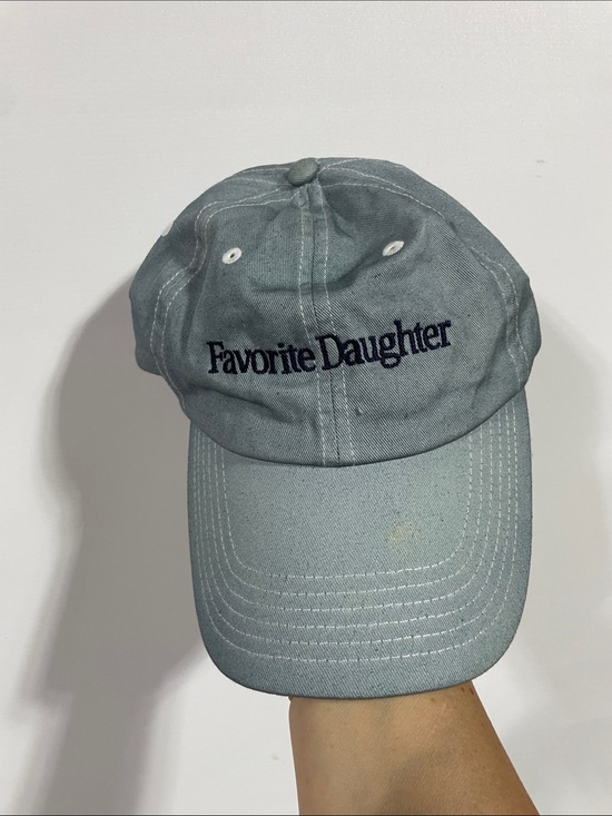 Favorite Daughter Accessories - Favorite Daughter Sky Blue Logo Dad Hat